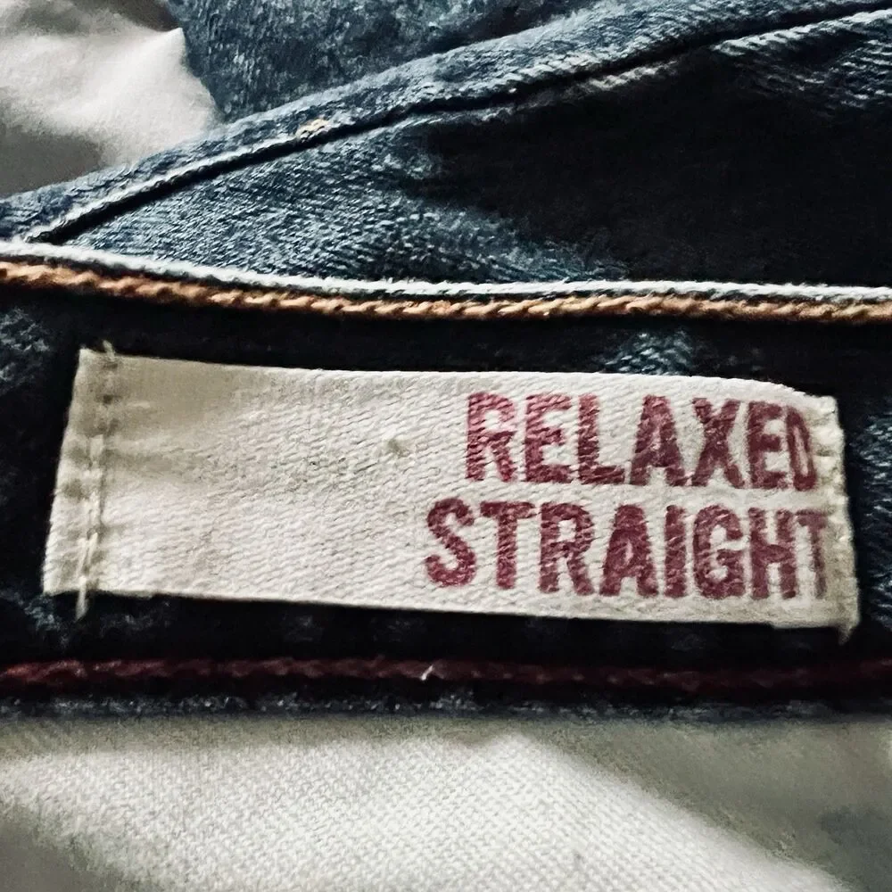 Arizona Jeans Men’s Relaxed Straight Jeans 32x34 Y2K